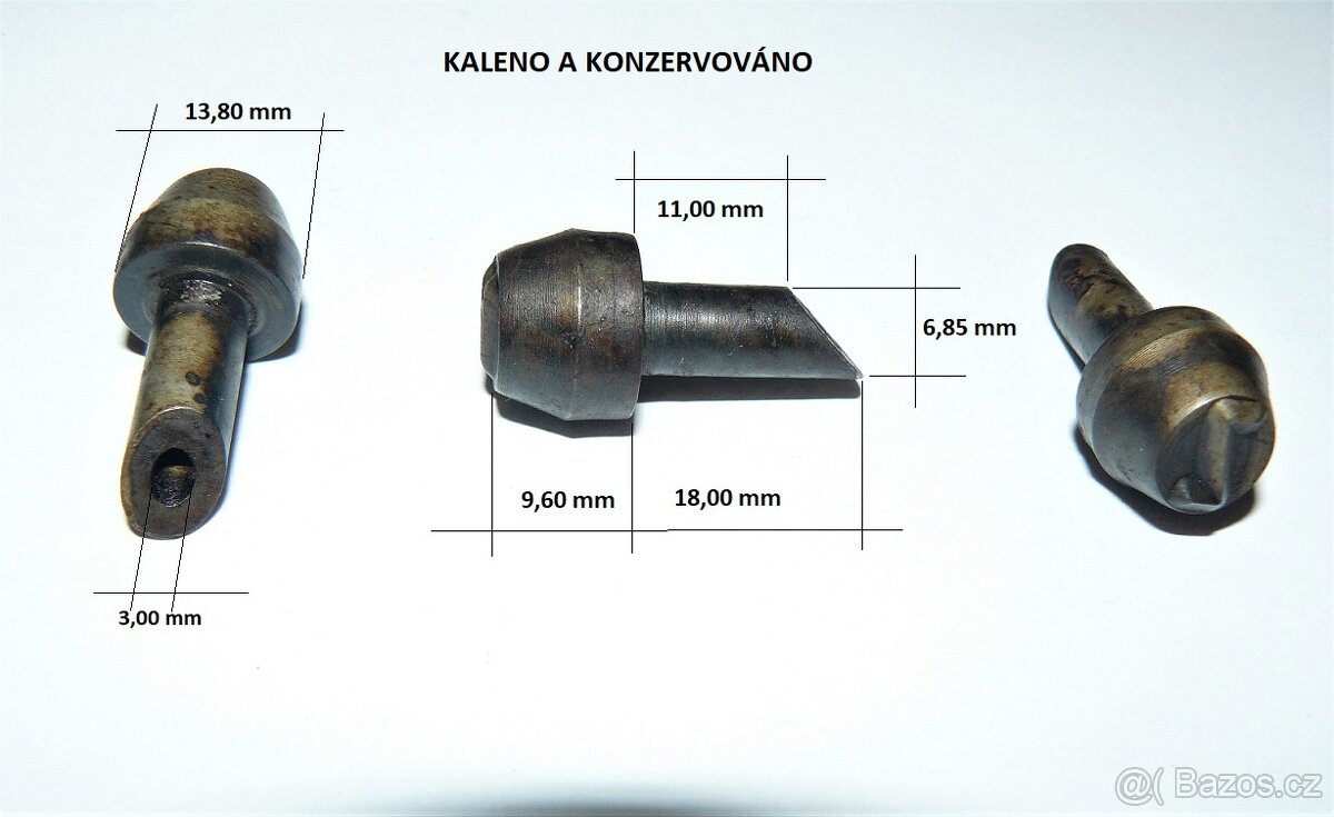 Razidla do kovu abeceda sada - vel. 6 mm - kalené (NOVÉ) ČR - 4
