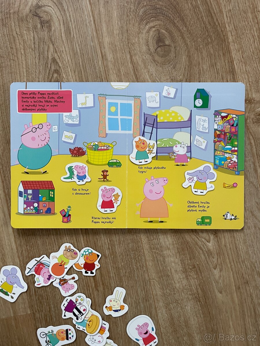 Prasátko Peppa Kniha s magnetkami - 4