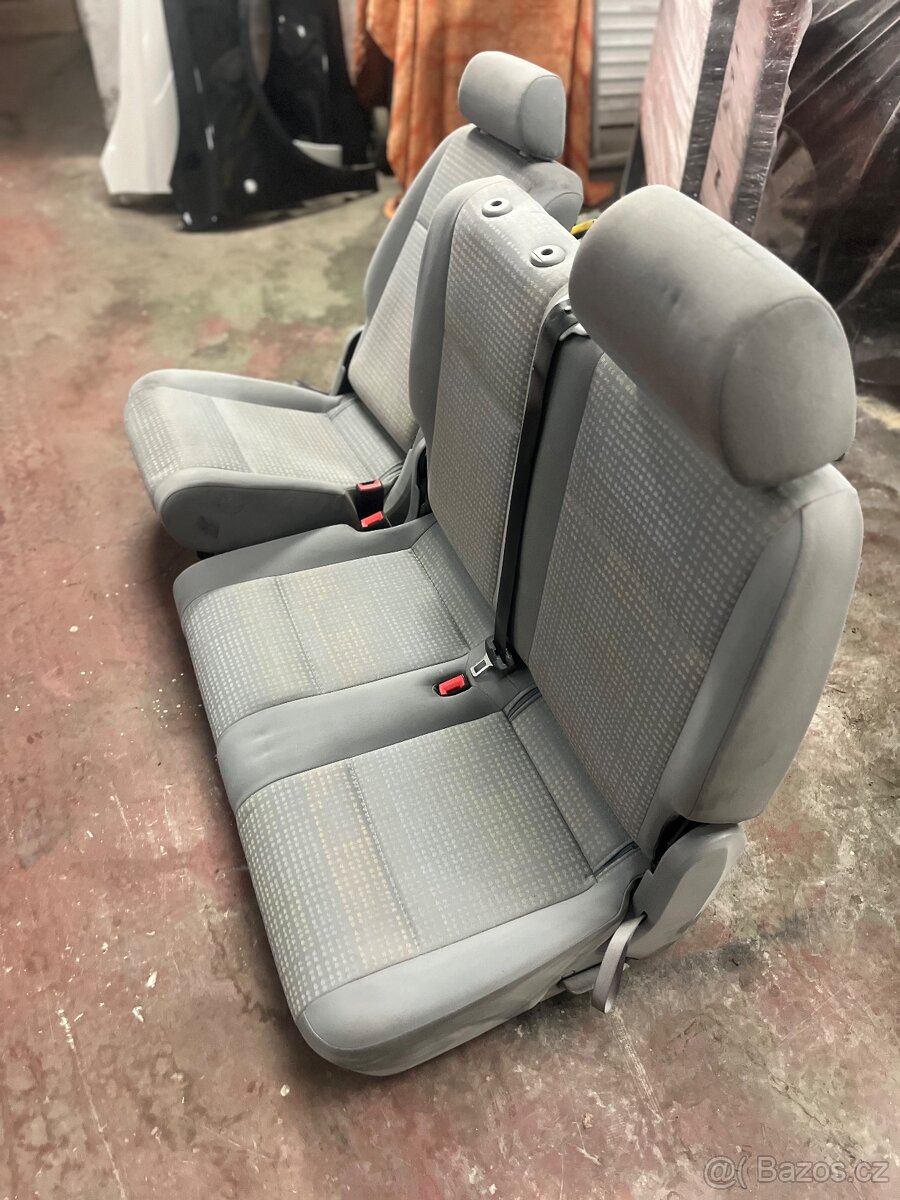 Vw Caddy Live Mk2 druhá řada sedadel - 4