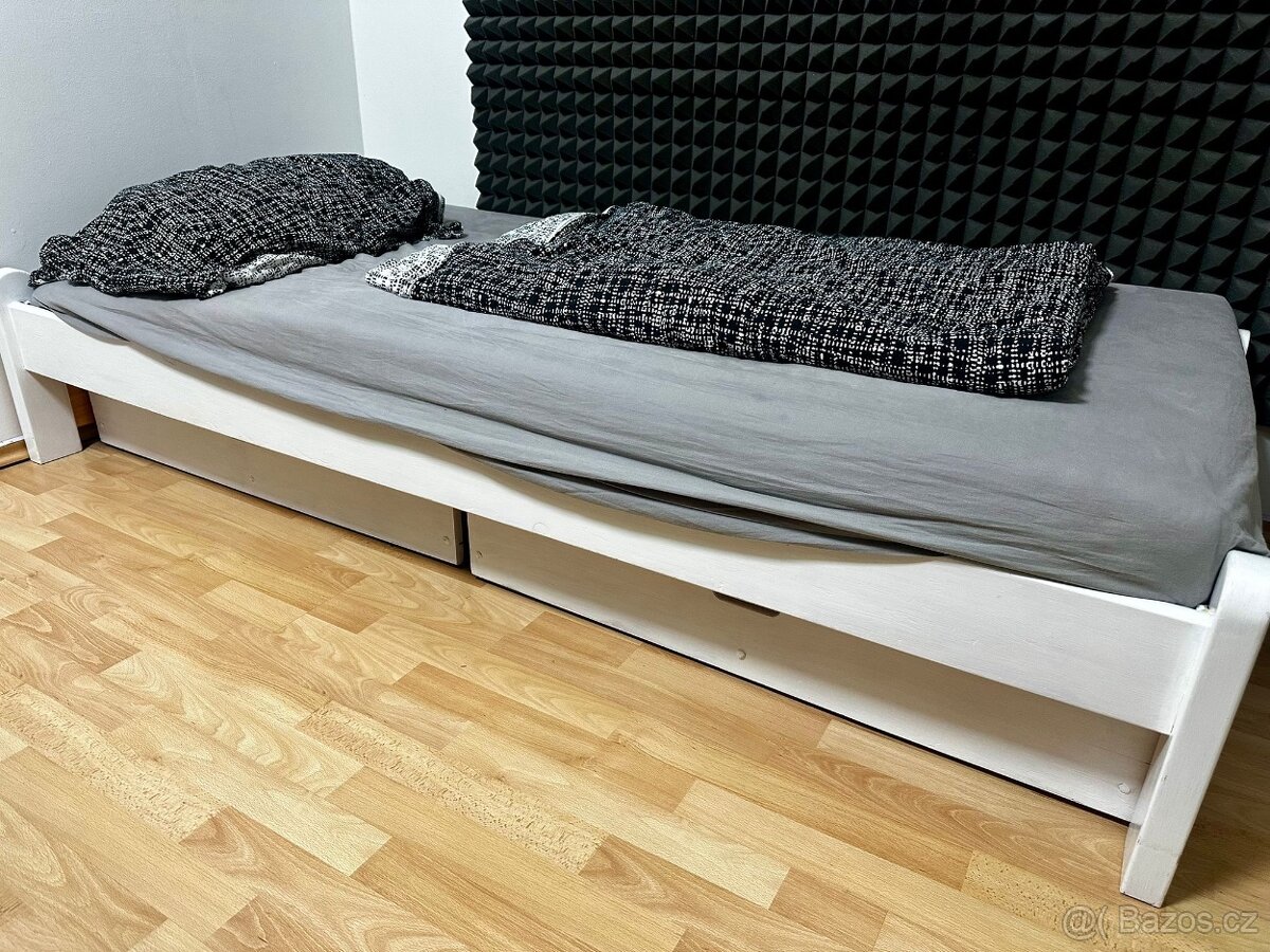 Postel masiv 90x200 - 4
