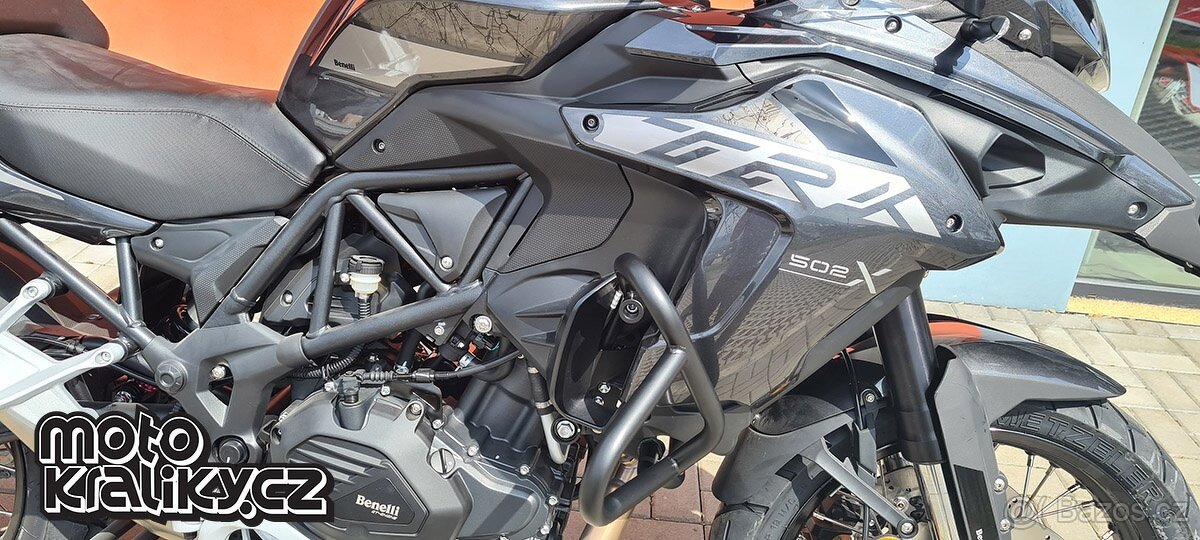 Nový motocykl BENELLI TRK 502 X