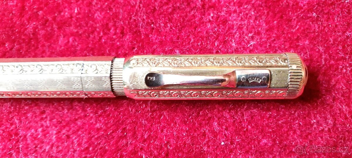 Luxusní starožitné plnicí pero MONTBLANC 14 kar - hrot - 4
