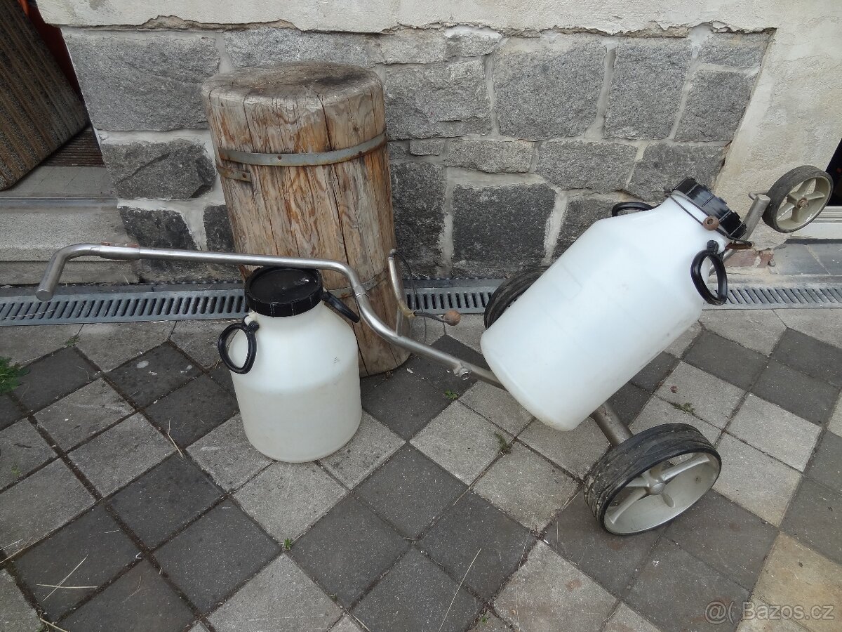 Skládací vozík. Nerez. - 4