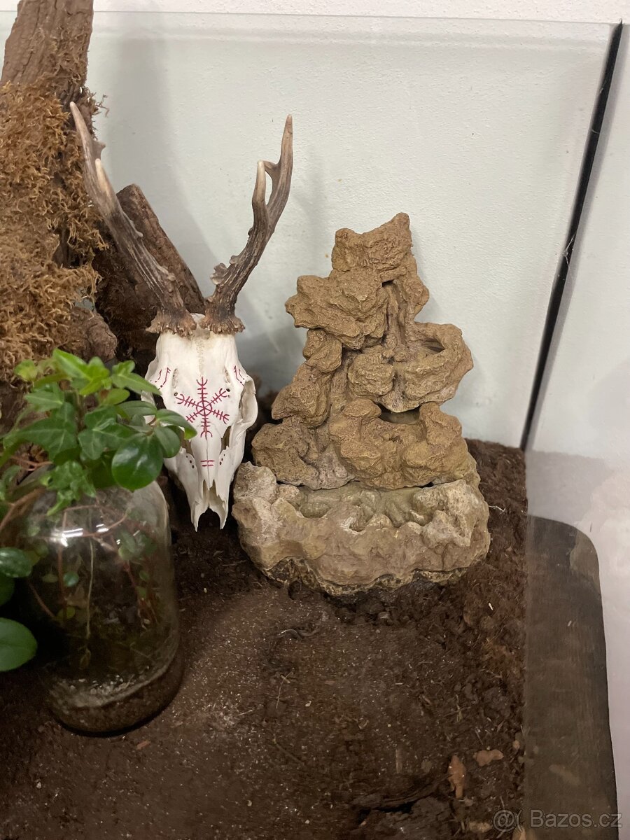 Vodopád, Ukryt, Miska - Terarijní potřeby - 4