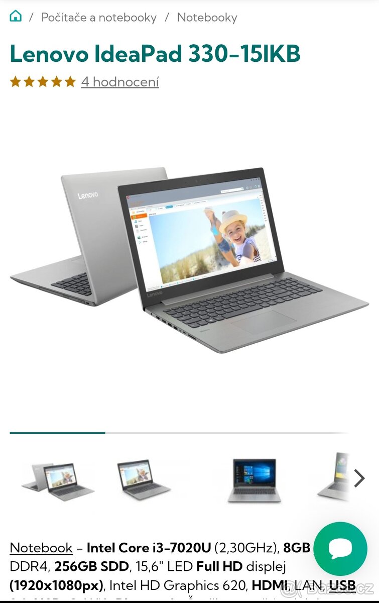 Základní deska pro NTB- Lenovo Ideapad 330-15IKB - 4