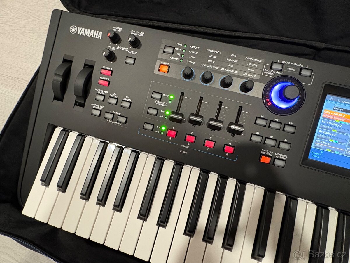 Predám klávesy Yamaha MODX6+ aj s puzdom - 4