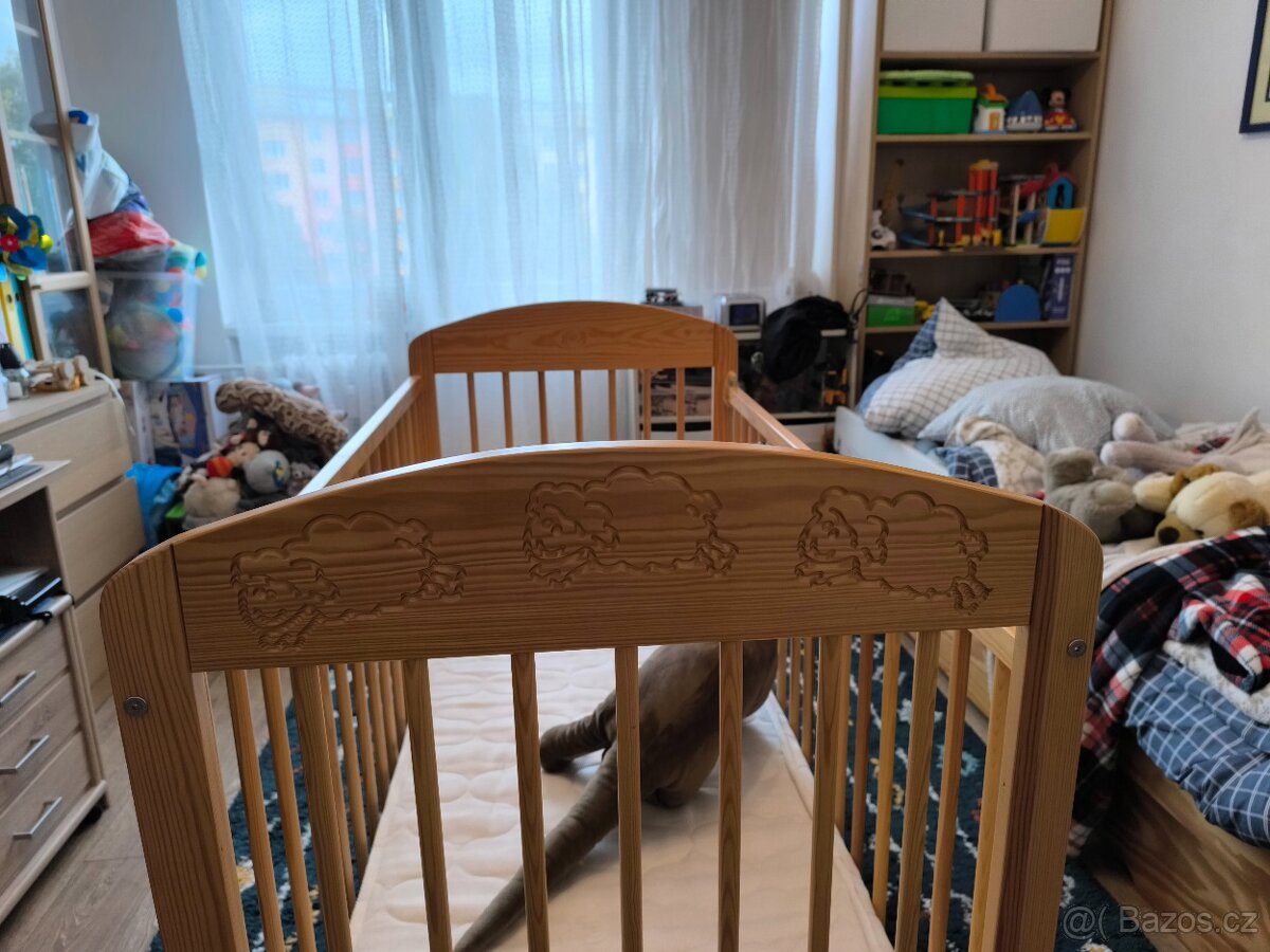 Dětská postýlka Puppolina vc matrace - 4