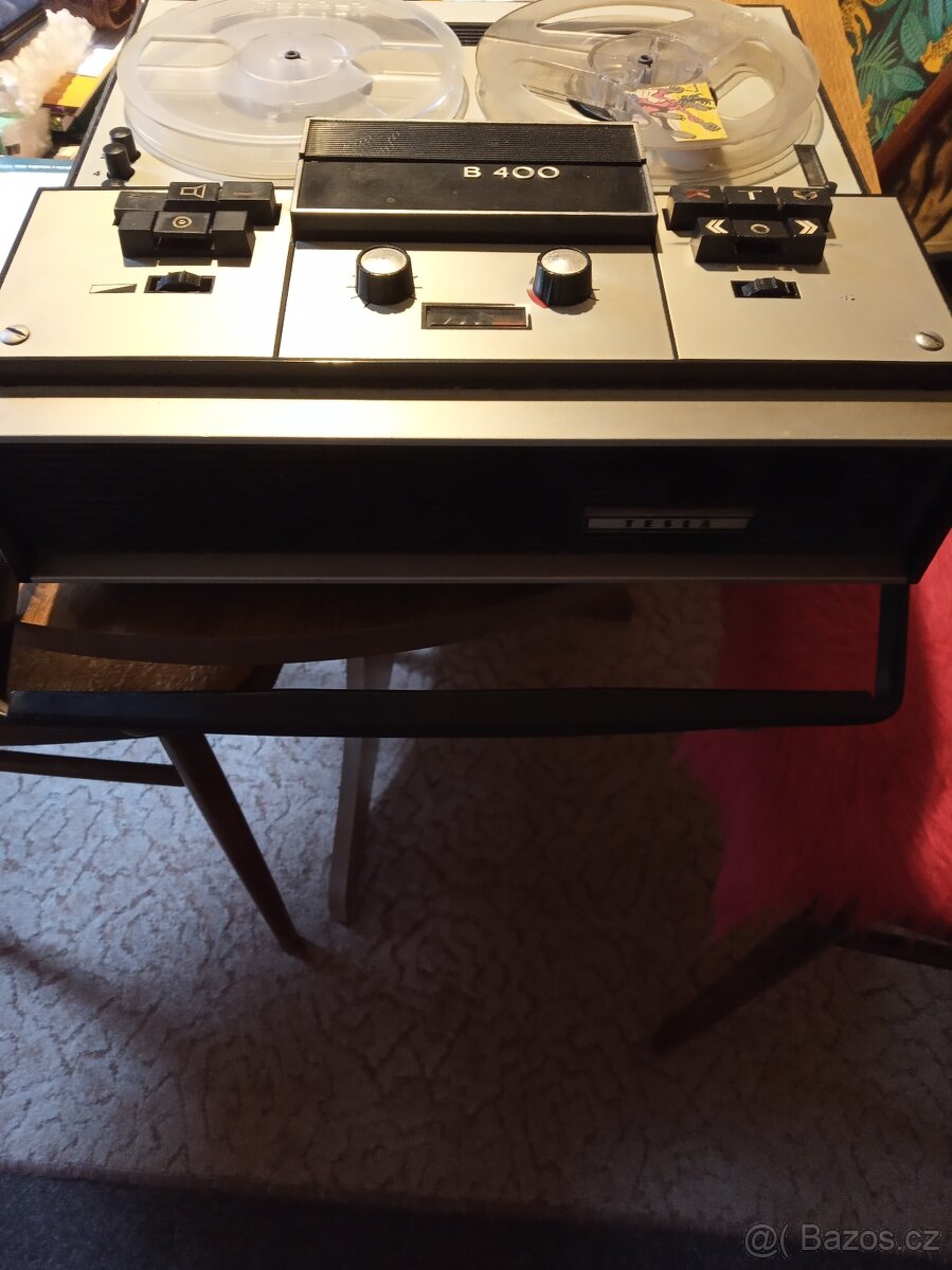 Magnetofon B 400 kotoučový zn.Tesla - 4