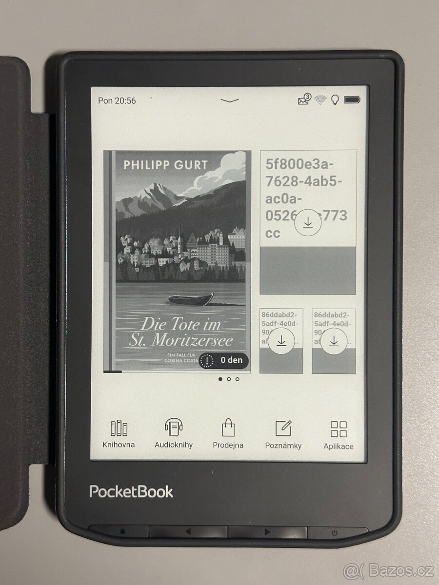 Čtečka knih PocketBook 634 Verse Pro 16GB + obal - 4