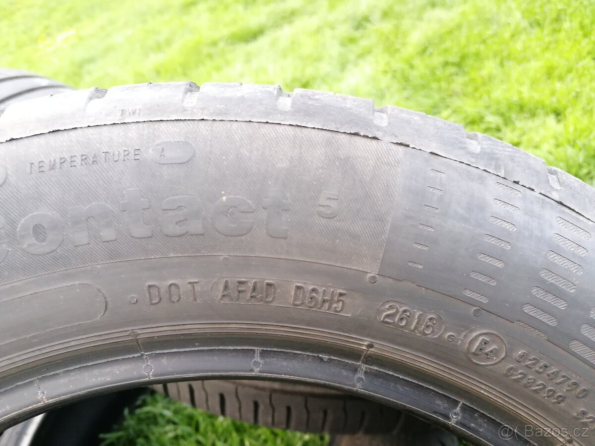 4ks letních pneu 185/65r15 - 4