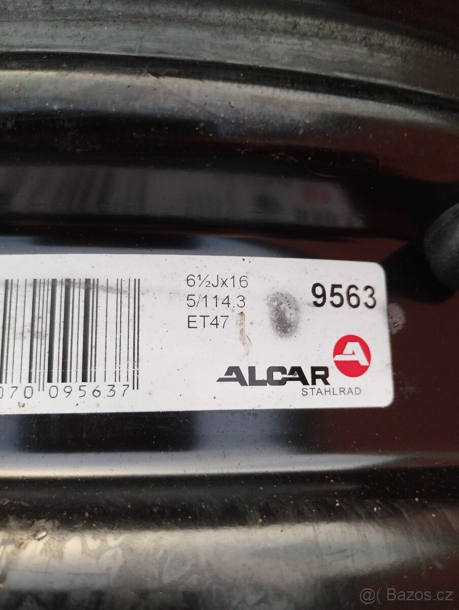 Plechové disky 5x114,3 Renault 16 - 4
