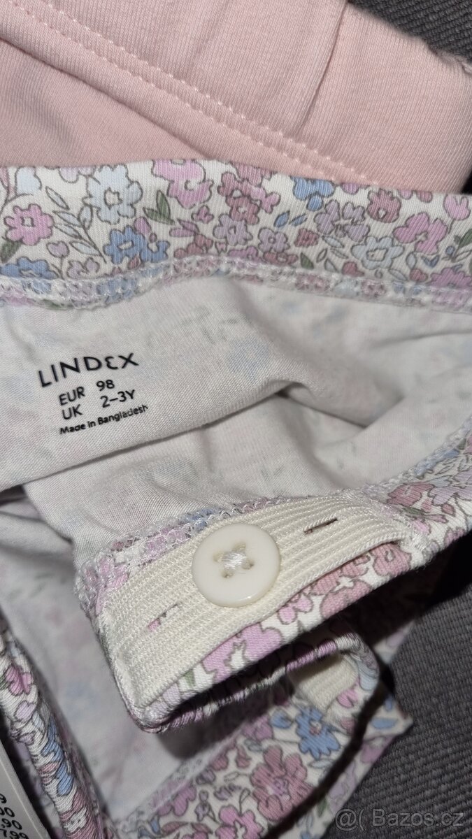3x Legíny Lindex - vel. 98 - 4