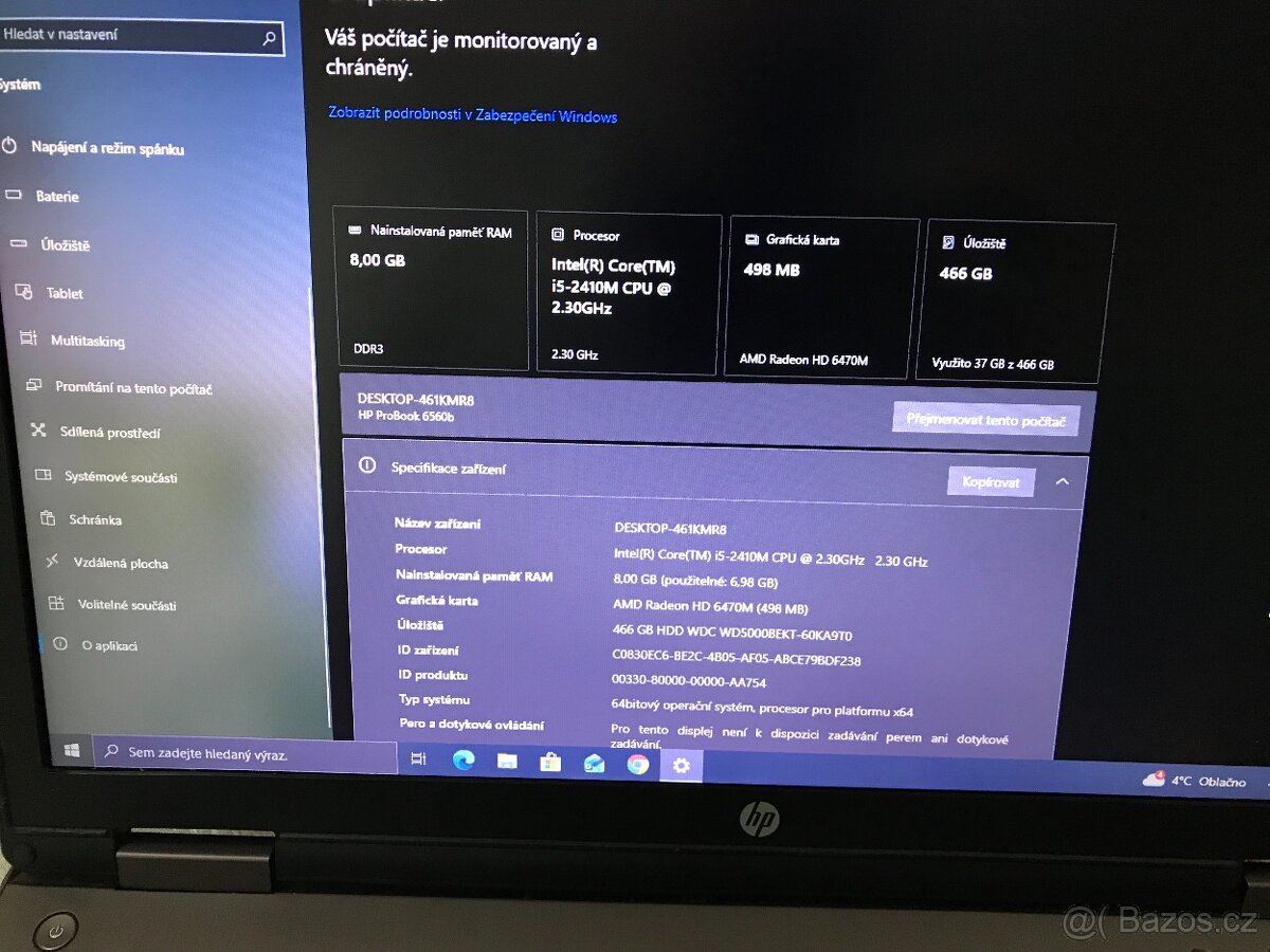 HP Probook 6560b /COM1 port - 4