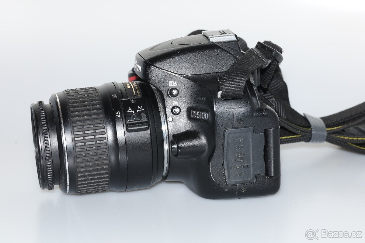 Nikon D5100 | 2× baterie, nabíječka, SD karta - 4