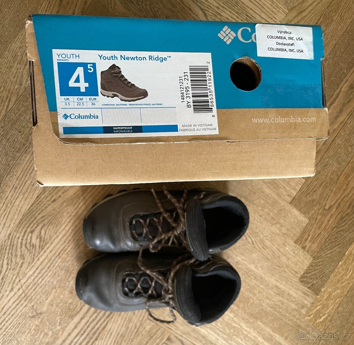 Zimní/ podzimní dětské boty Columbia Youth vel. 36 - 4