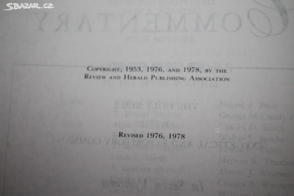 Bible Commentary - doprava je v ceně - 4