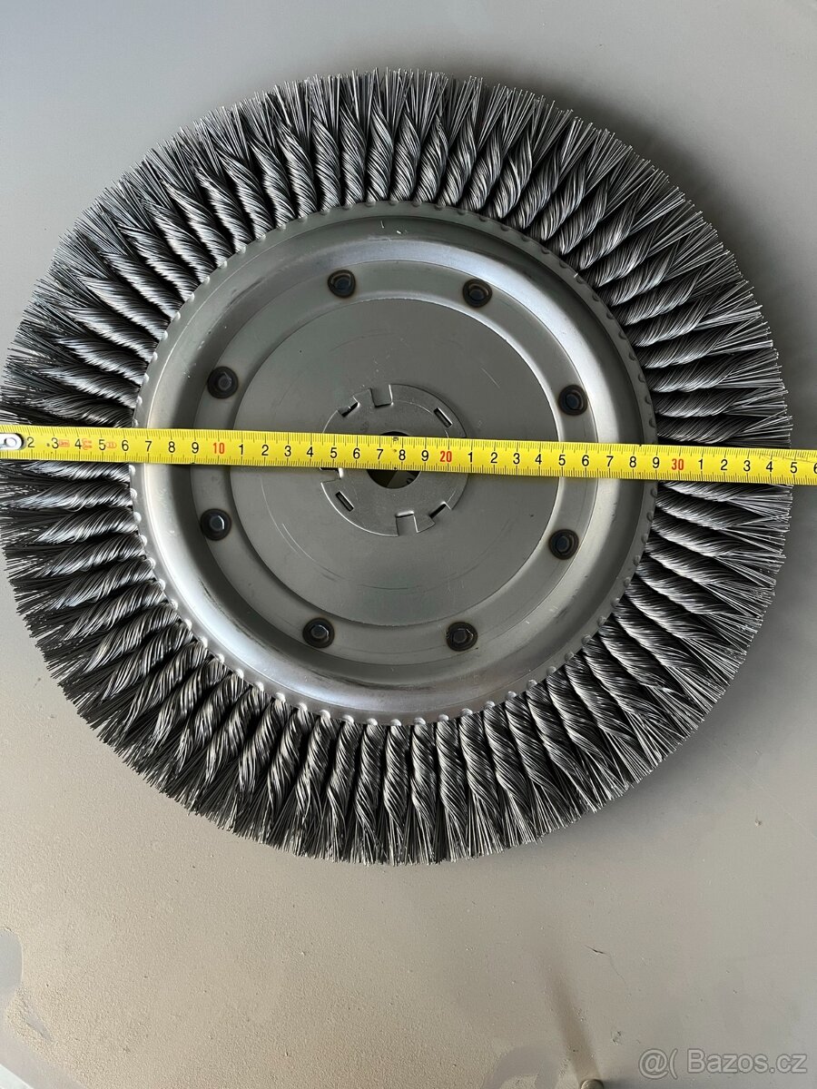 Prodám kotoučový drátěný ocelový kartáč - 4