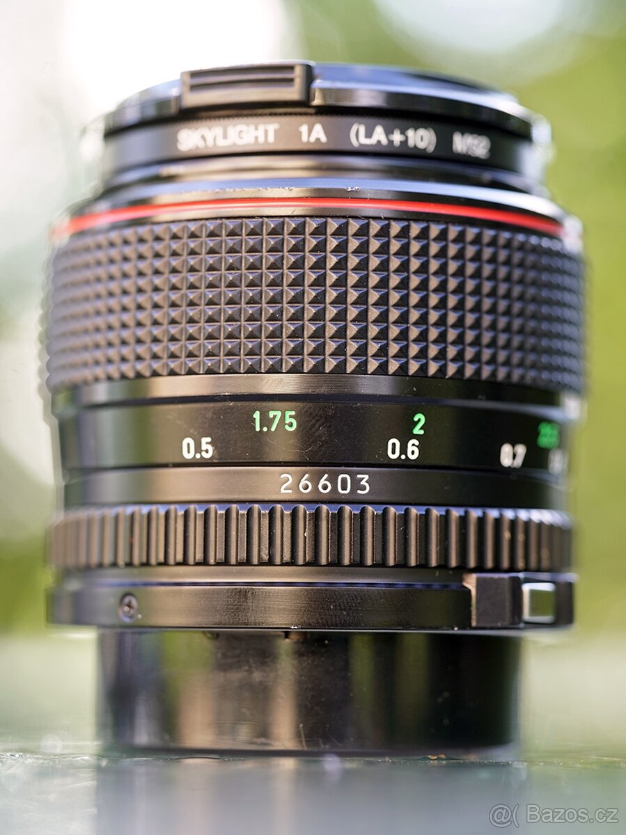 Canon FD 50mm f/1.2 L (1981), Sony A7RII Testovaný, Servis - 4