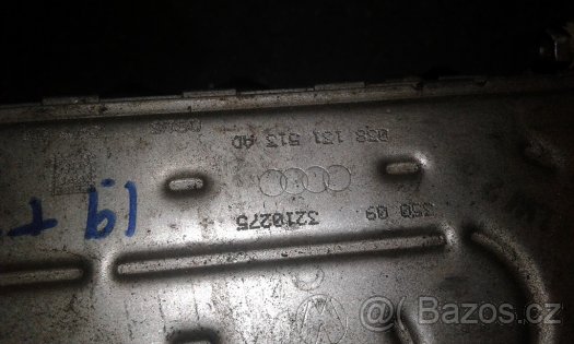 sání chladič spalin skoda octavia II 1,9 tdi golf v - 4