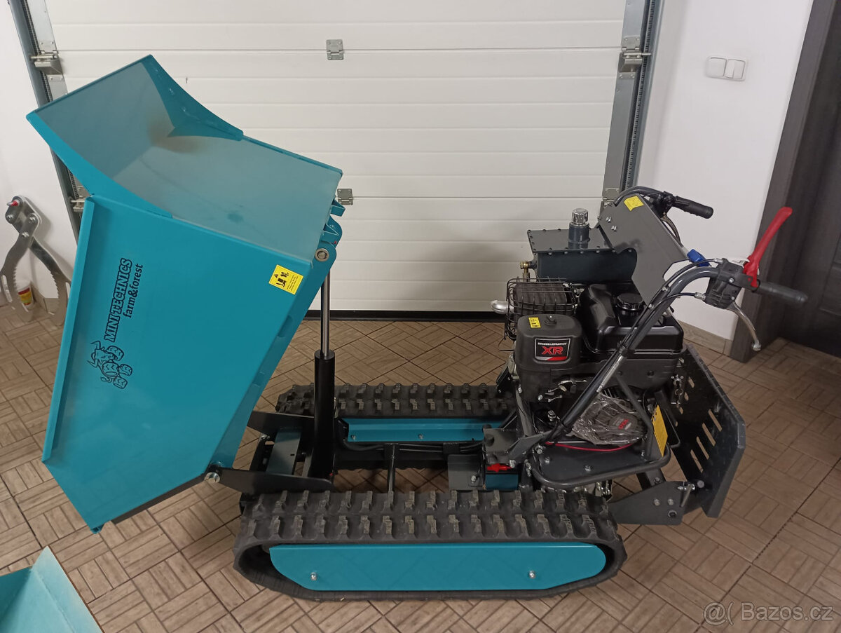 Hydraulický pásový dumper 500kg motor B&S s el. startem - 4