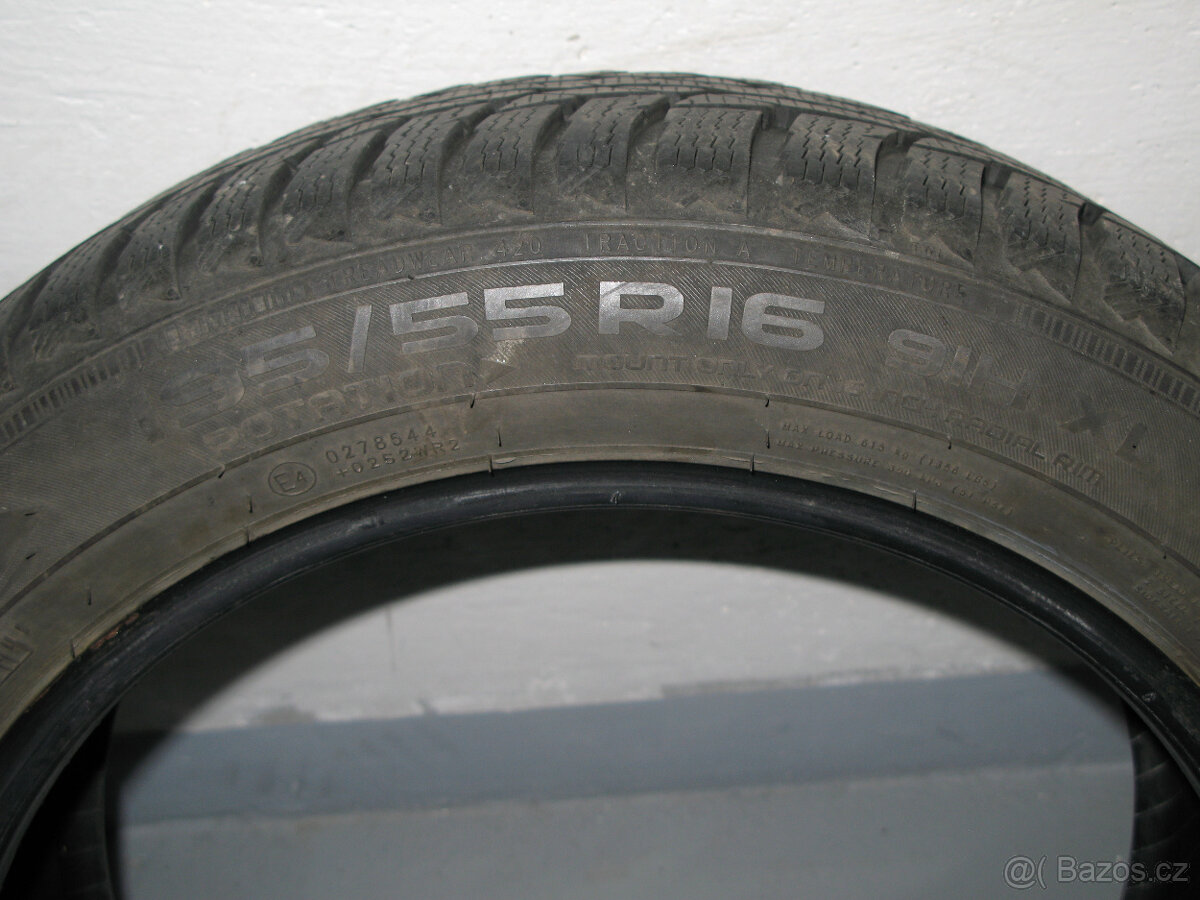 Zimní pneumatiky NOKIAN WR D4 195/55/R16 91H - 2 kusy - 4