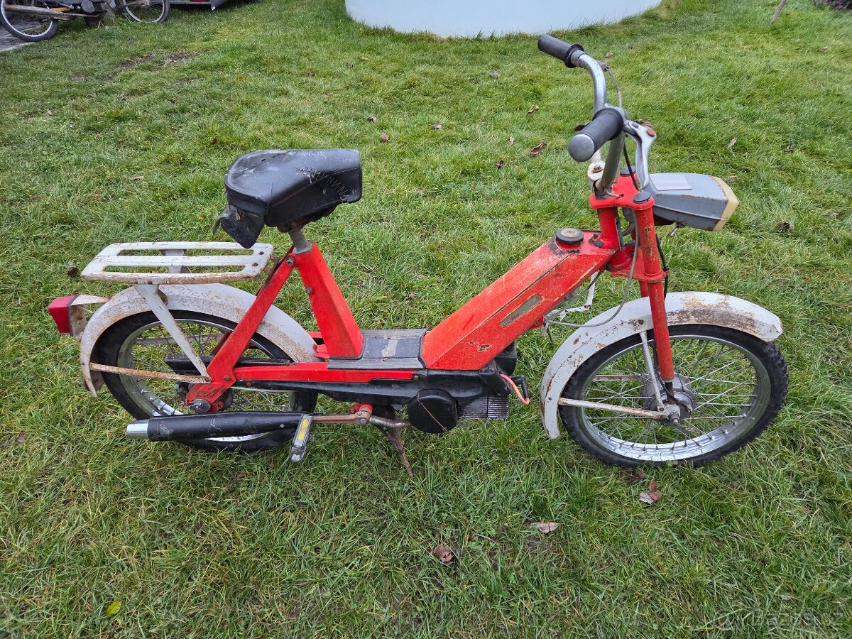 Babetta 206 s kartičkou, vzácná původní neodpružená - 4