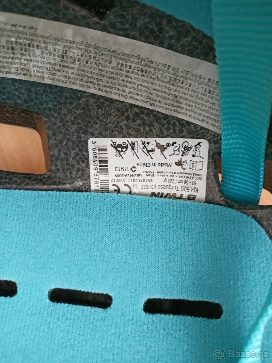 Decathlon helma modrá BTWIN velikost S - 4