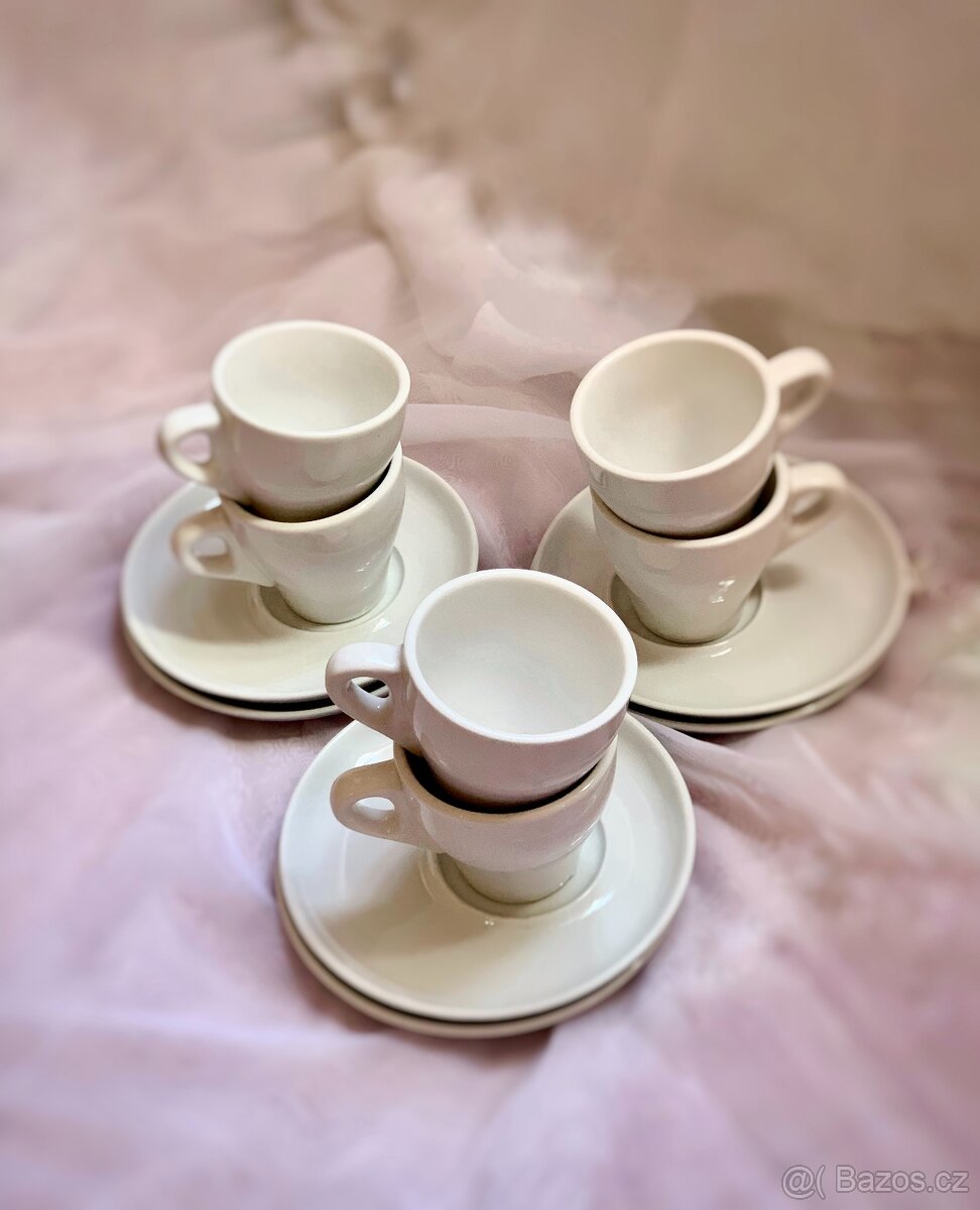 Kahla porcelánový servis– 6 šálků + 6 podšálků - 4