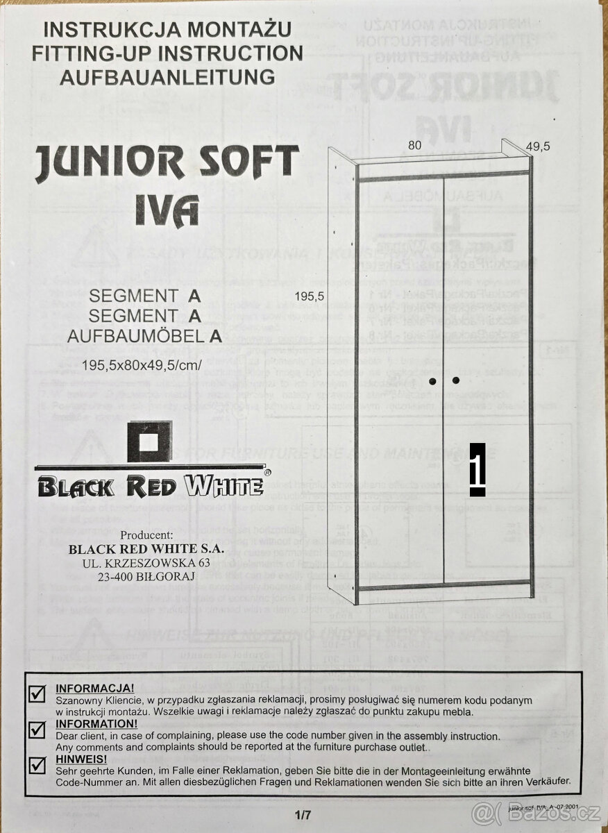 Nábytek z dětského pokoje - 4