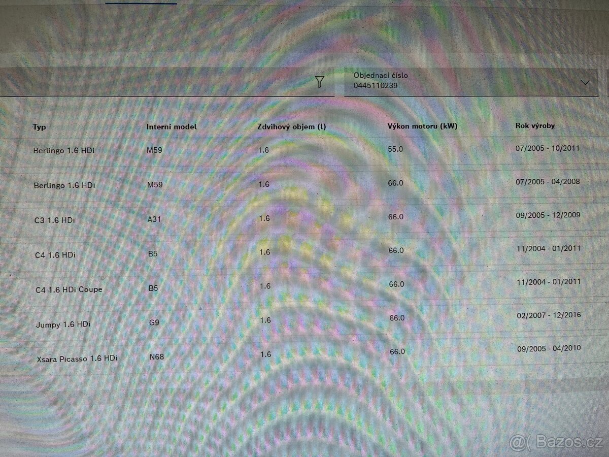 Vstřikovač Bosch 0445110239 - 4