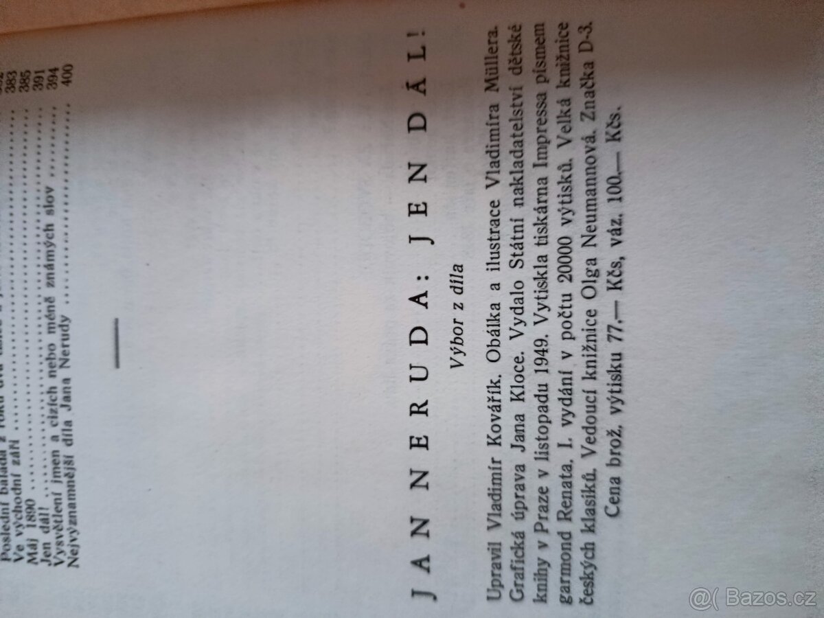 Jan Neruda, JEN DÁL - 4