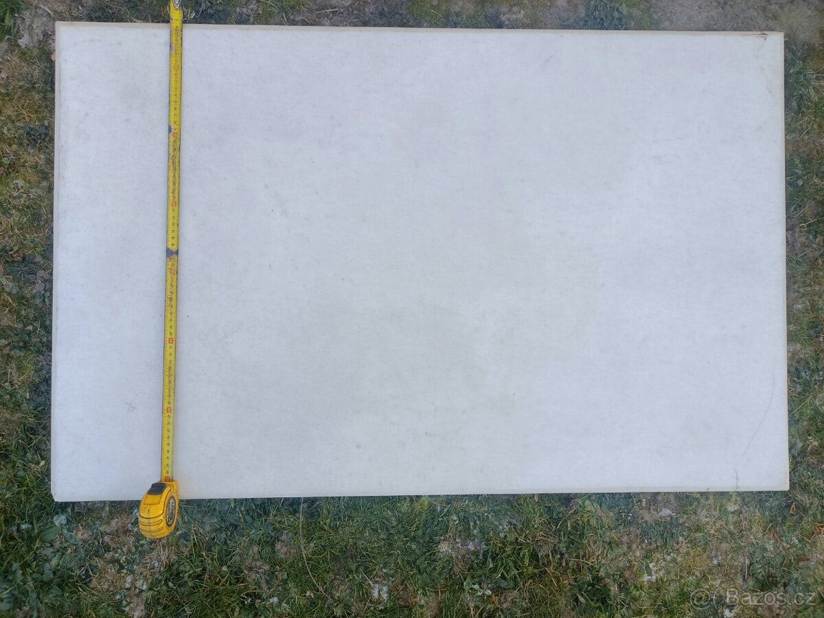 Mramorová deska, mramor bílý - 4