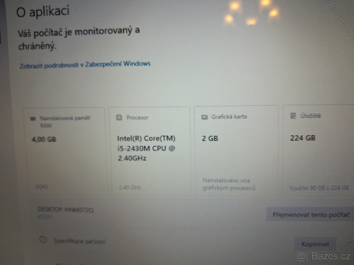 Notebook ASUS K53SV-SX966 - 4