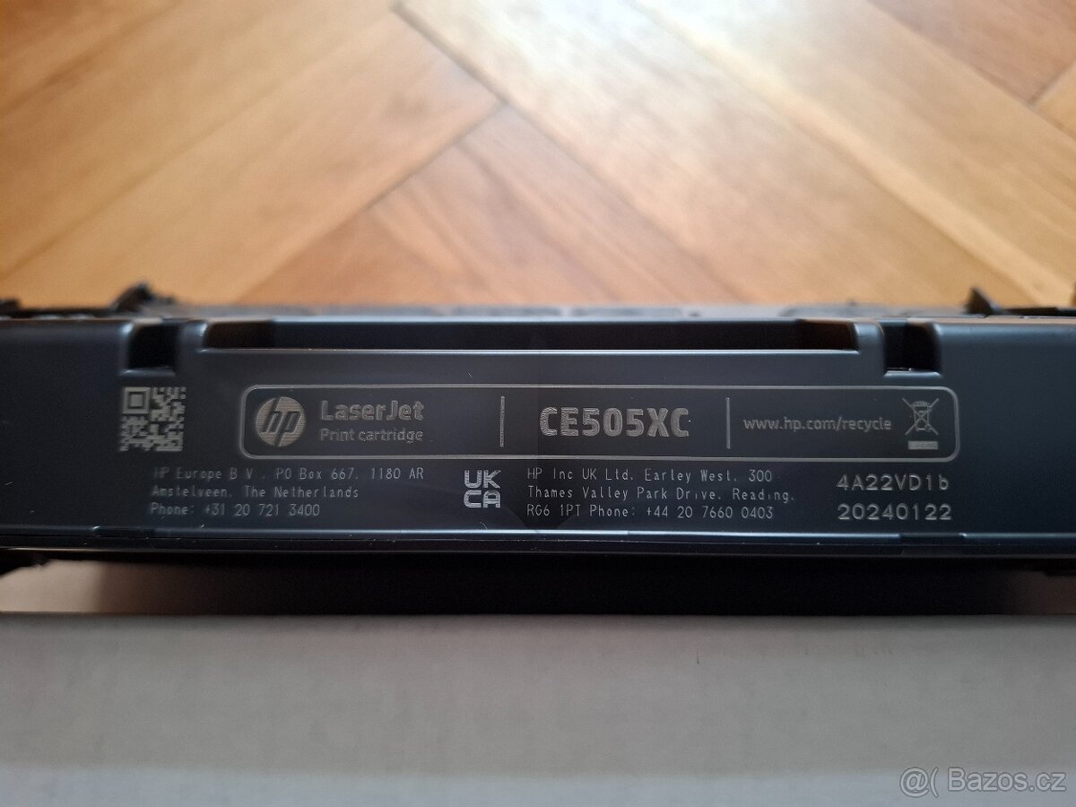 HP CE505X Toner cartridge - originál - 4