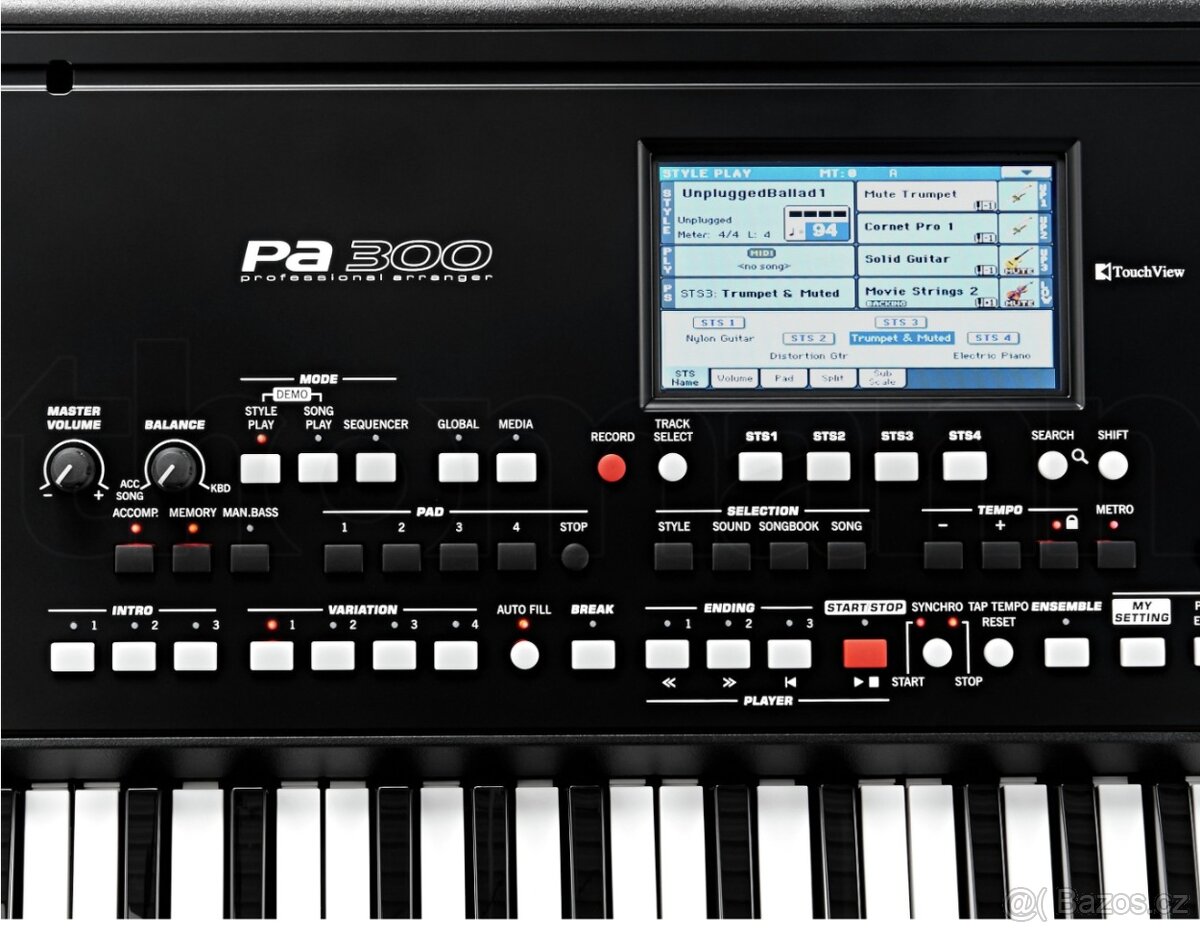 Prodam keyboard / aranzer - Korg PA-300 - 4