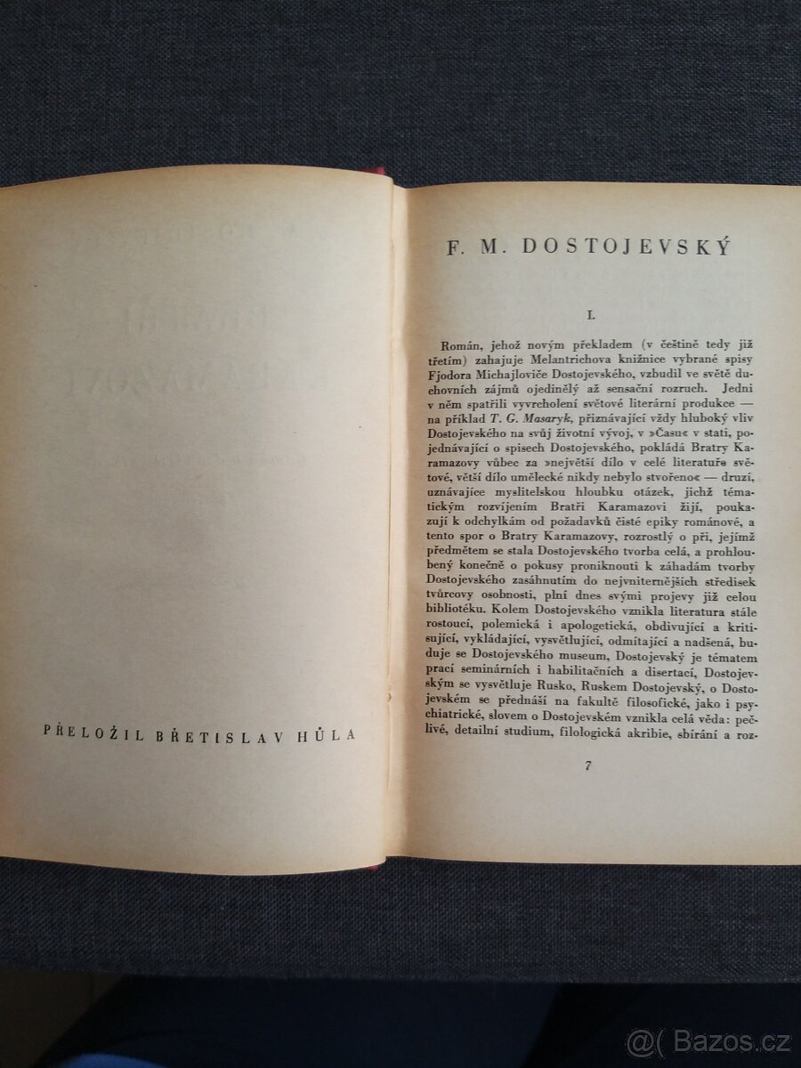 F.M.Dostojevskij Bratři Karamazovi I dil . - 4