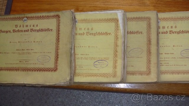 Historické sborníky F.A. Heber z roku 1843 - 1849 - 4