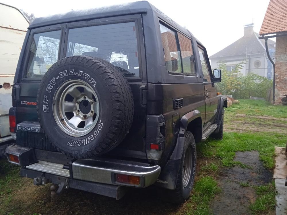 1986 Toyota Land Cruiser 2,4 turbodiesel 4x4 cabrio NOVA CE