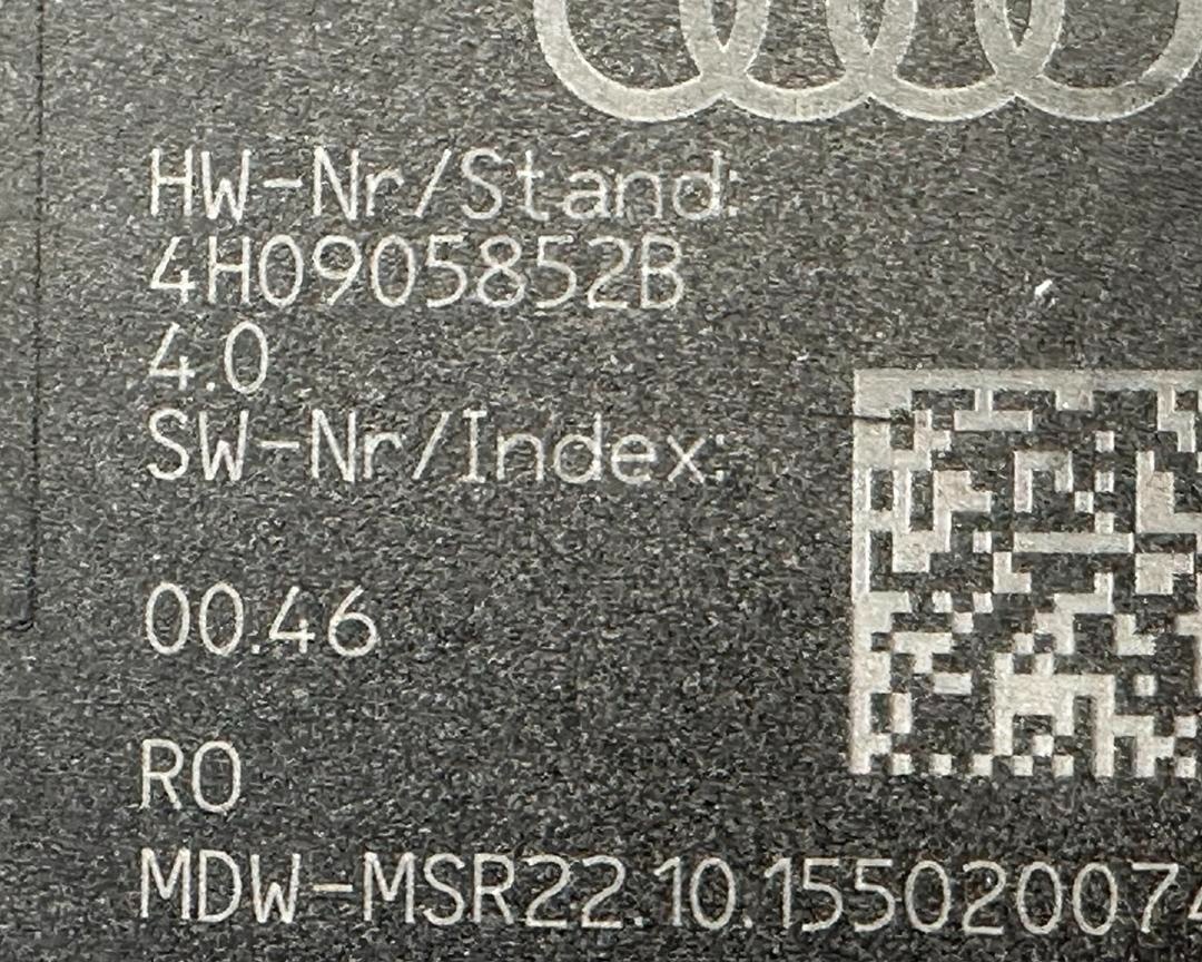 Zámek sloupku řízení 4H0905852B VW Touareg 7P FL r.v. 2016 - 4