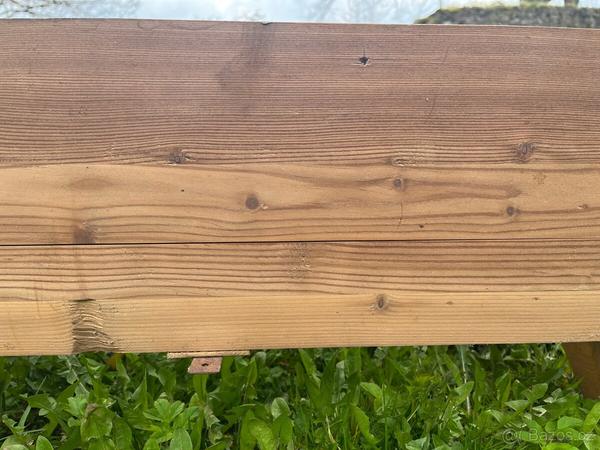 retro postel/gauč 2x - 4