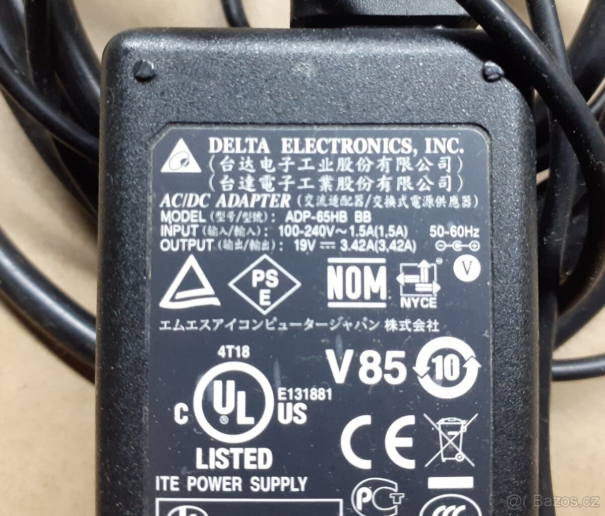 Nabíječka notebooku Delta 19V, 3,42A č.6 - 4