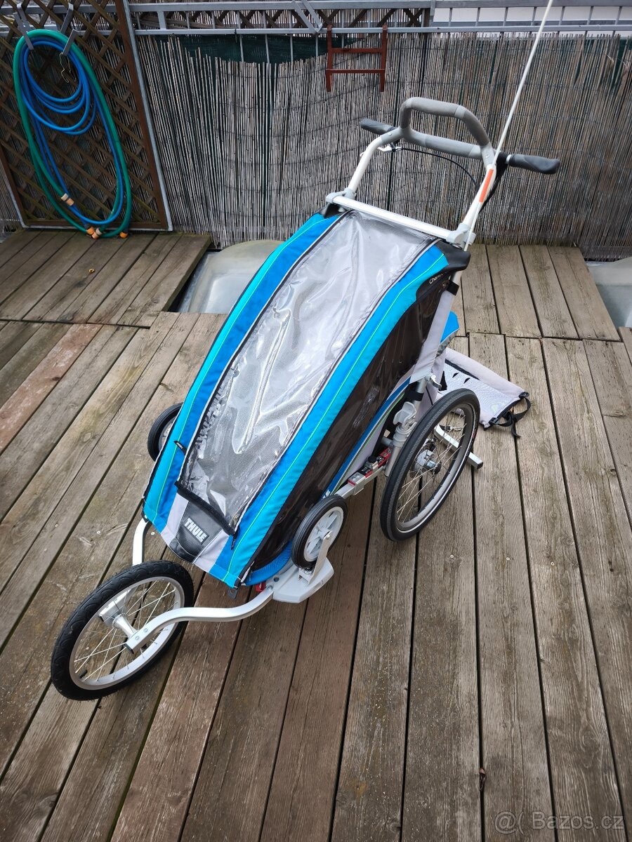 Chariot CX1 kolečka, běžecké kolo, miminkovník, příj kola - 4