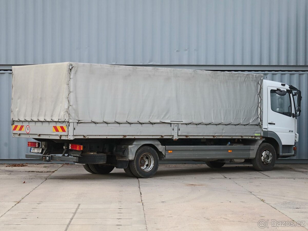 Mercedes-Benz ATEGO 816, EURO 5, 16 PALET, DVOUSTRANNÁ SHRNO - 4