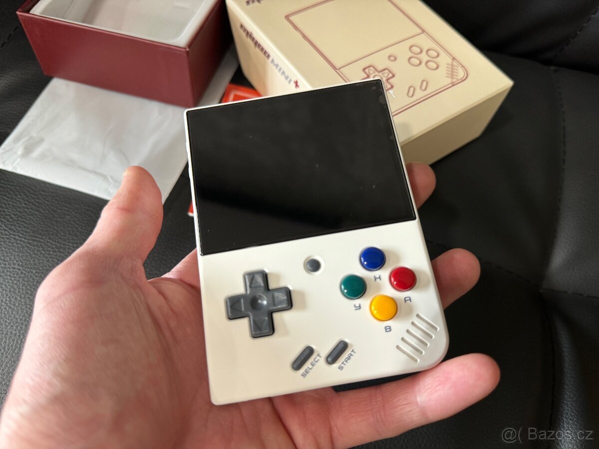 MIYOO MINI PLUS Nová herní konzole 64 gb bílá (Praha) - 4