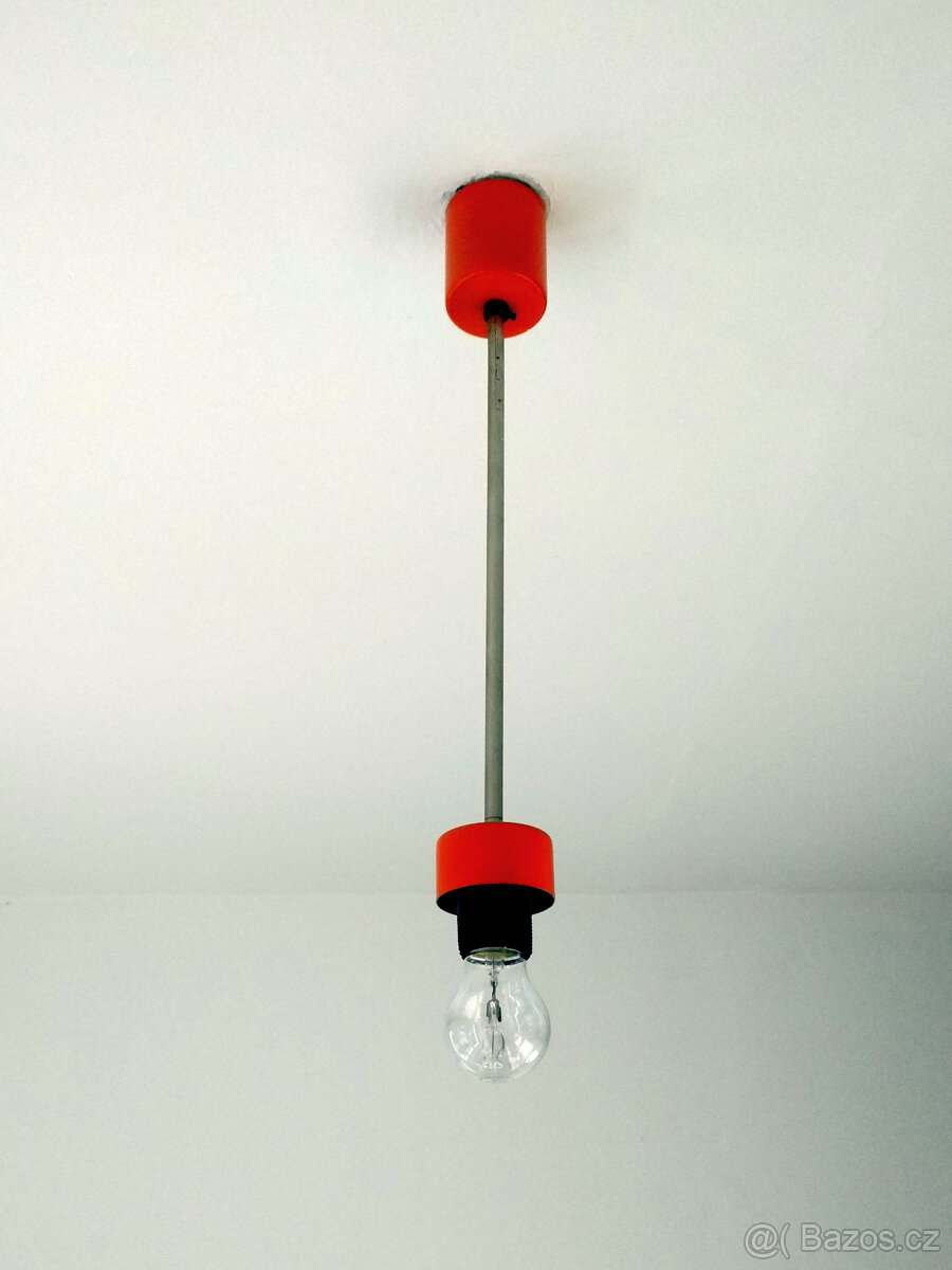retro designový lustr - Kamenický Šenov 70. léta - 4