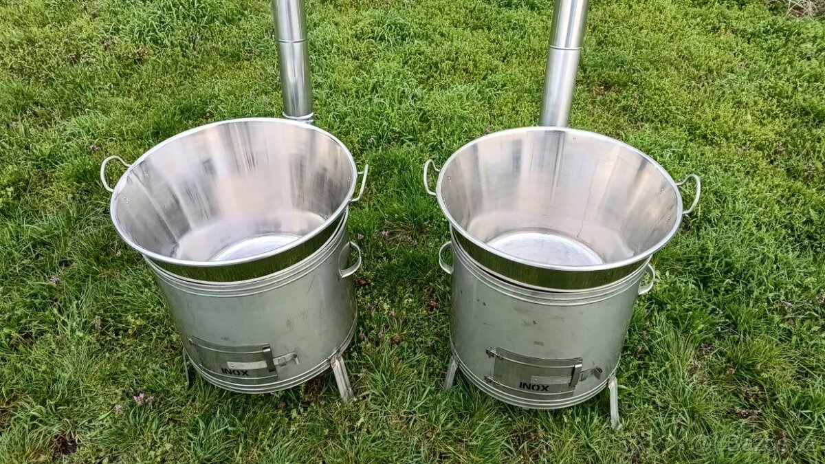 Nerezová kotlová souprava 40L - 4