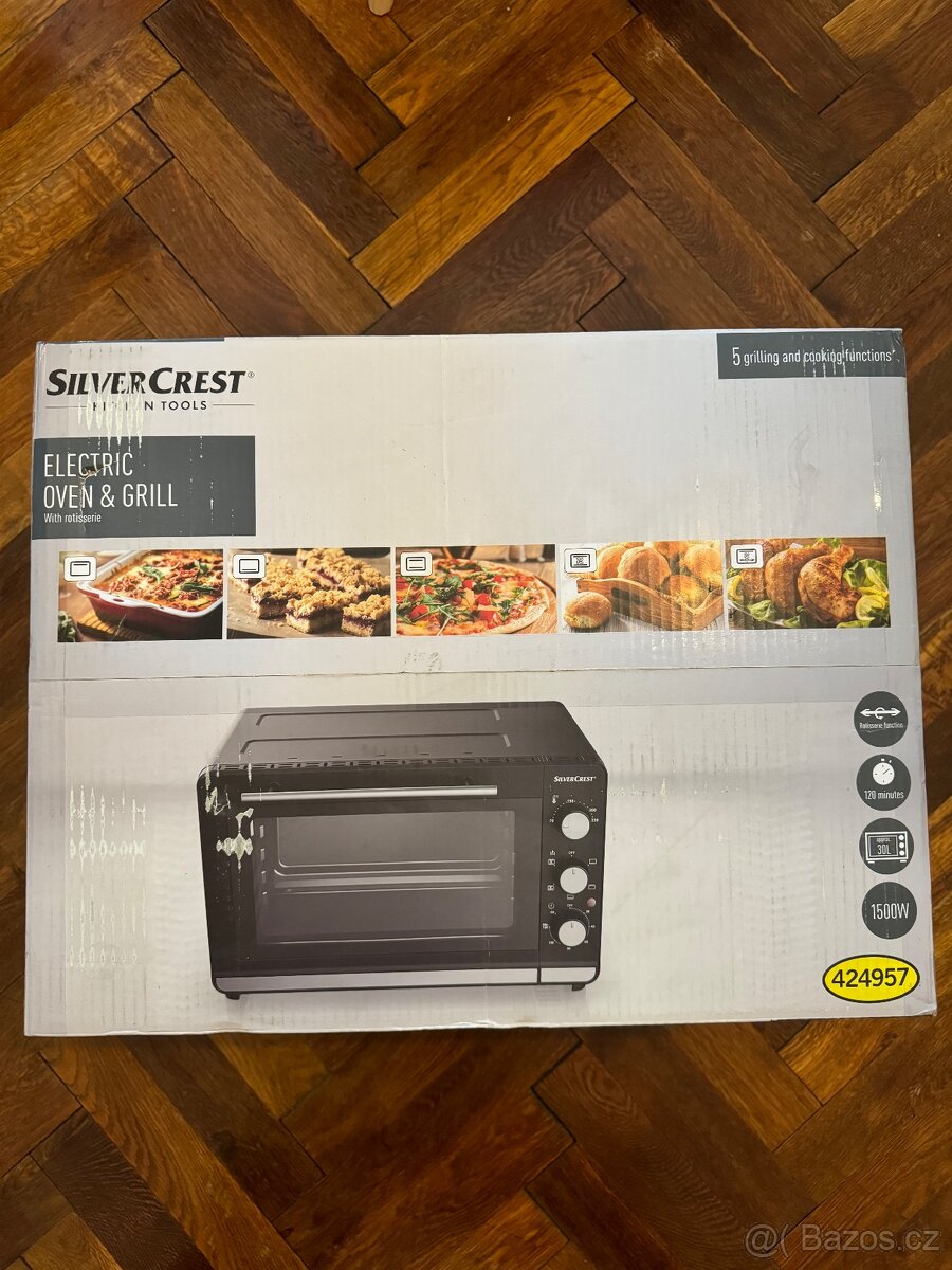 Trouba na grilování a pečení SGBR 1500 D4 nová - 4