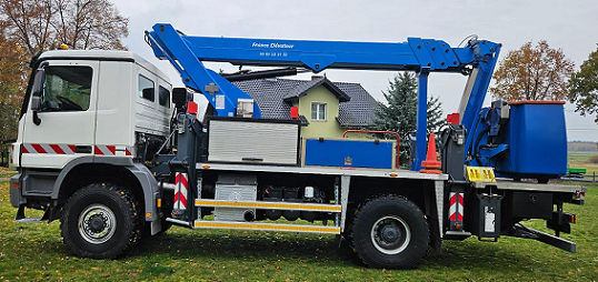 Mercedes-Benz Actros 1832 4x4 - pracovní plošina - 4