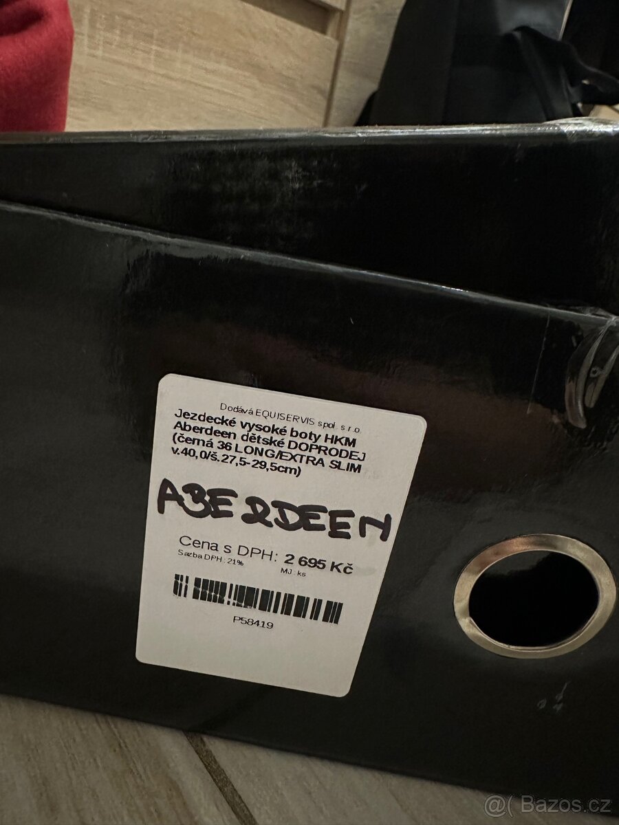 Vysoké jezdecké boty HKM - 4