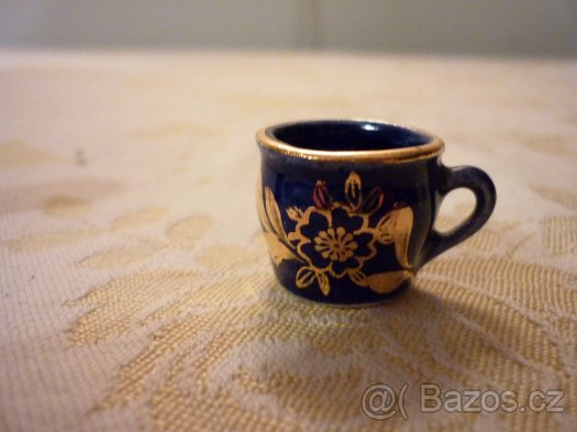 Modrá zlacená souprava - 4